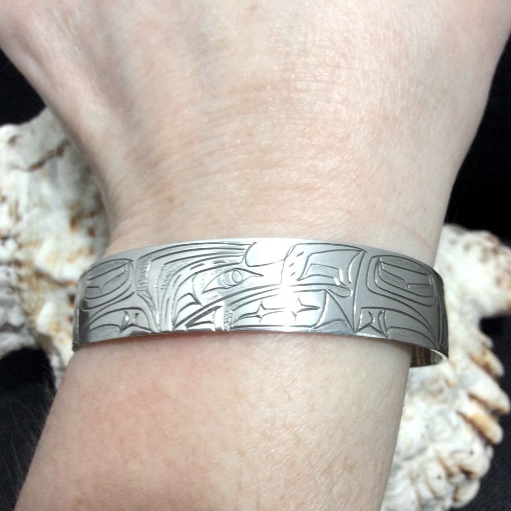 Sterling Silver Nancy Dawson Wolf bracelet